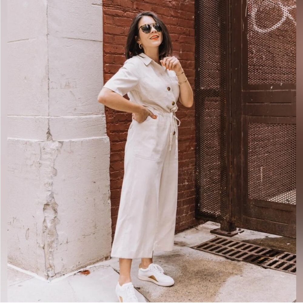 Marine Layer Joni Utilitarian Jumpsuit (S)